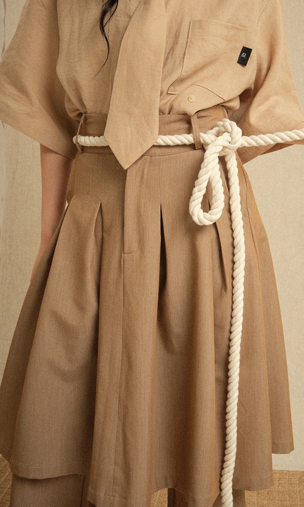 Skirt pants Beige (Ver. 26ss)