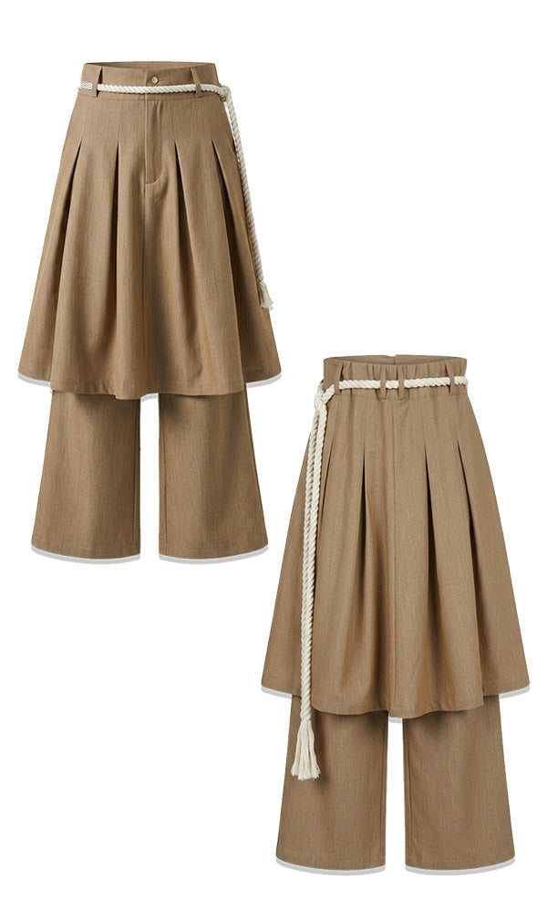 Skirt pants Beige (Ver. 26ss)