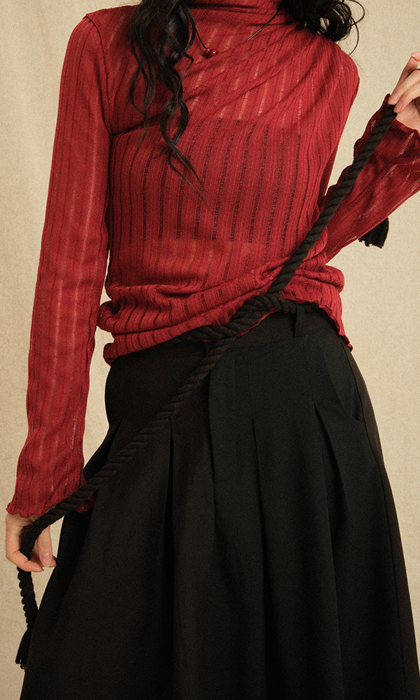 Skirt pants Black (Ver. 26ss)