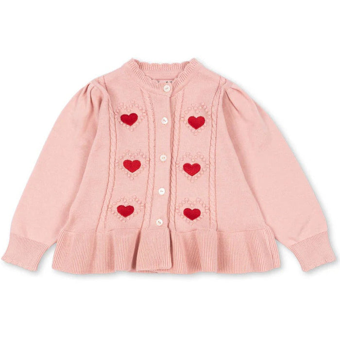 Soleil Cardigan Silver Pink