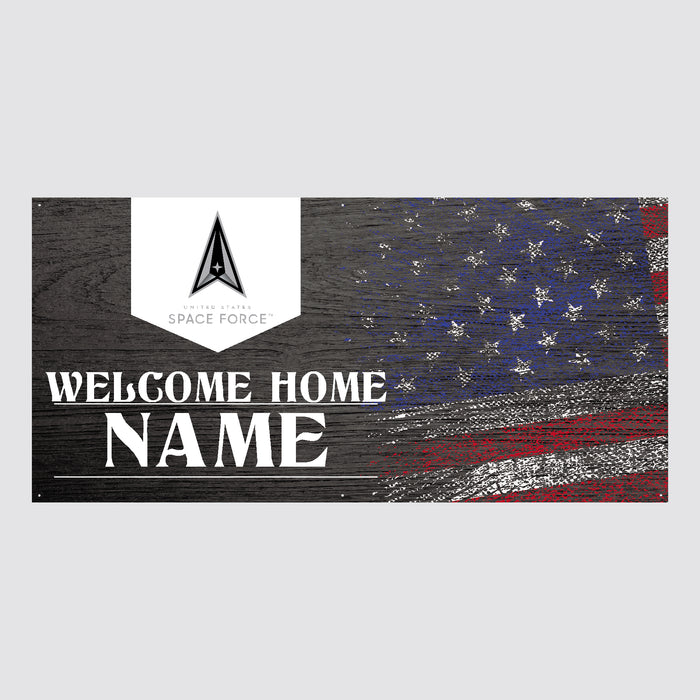 Space Force Welcome Home Custom Sign *