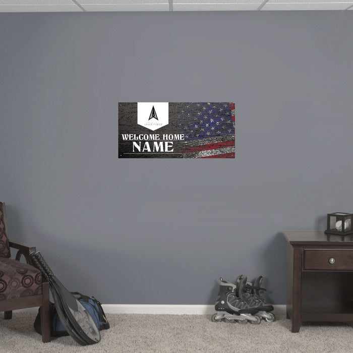 Space Force Welcome Home Custom Sign *