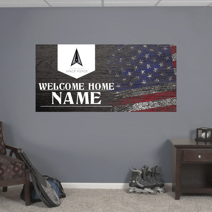 Space Force Welcome Home Custom Sign *