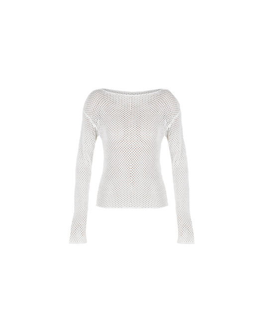 SPRITZ LONG SLEEVE WHITE