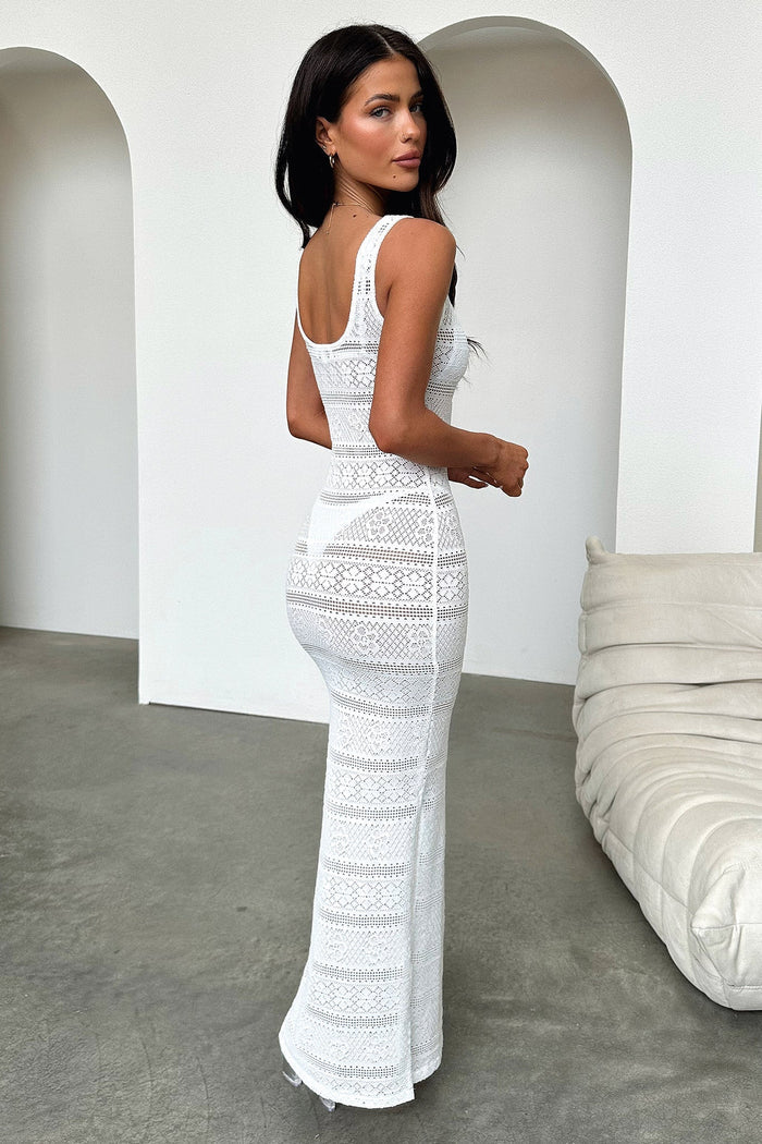 Sterling Maxi Dress - White