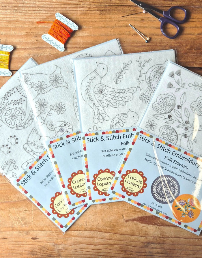 Stick & Stitch Embroidery Designs, Corinne Lapierre