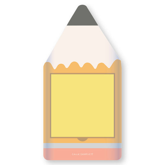 Sticky Note Holder Pencil Shape CALLIE DANIELLE