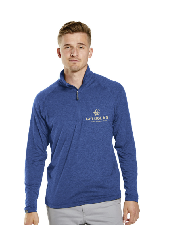 Storm Creek Men's Get in Gear Medtronic Half Marathon Quarter Zip