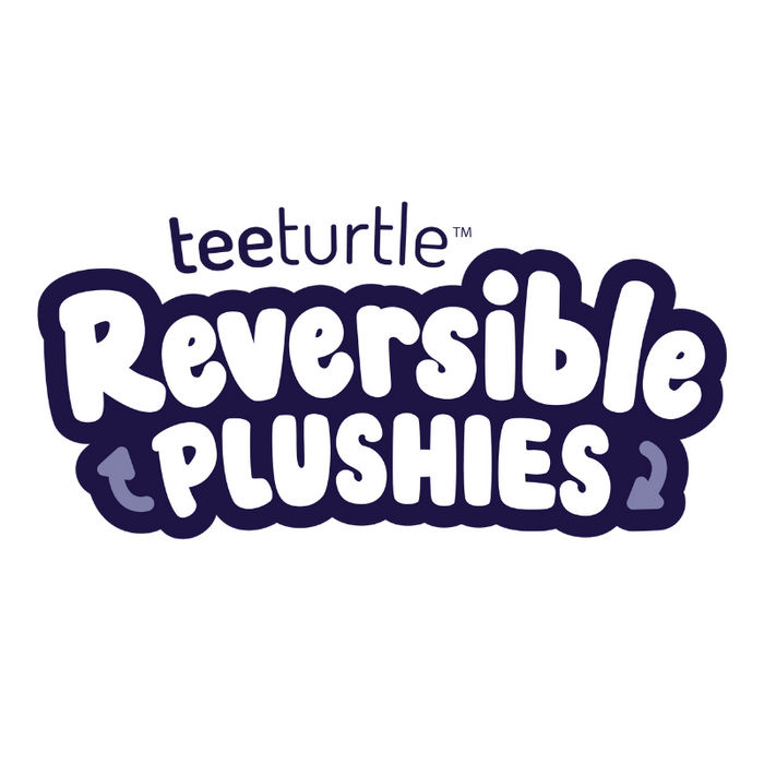 TeeTurtle offers a collection of reversible mood plushies, including the popular TeeTurtle Reversible Narwhal Plushie (Black + White).
