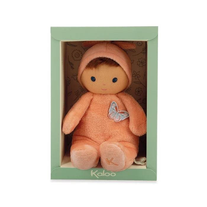 Tender Baby Zinnia Soft Doll 9.5" — Eco-Friendly Newborn Gift