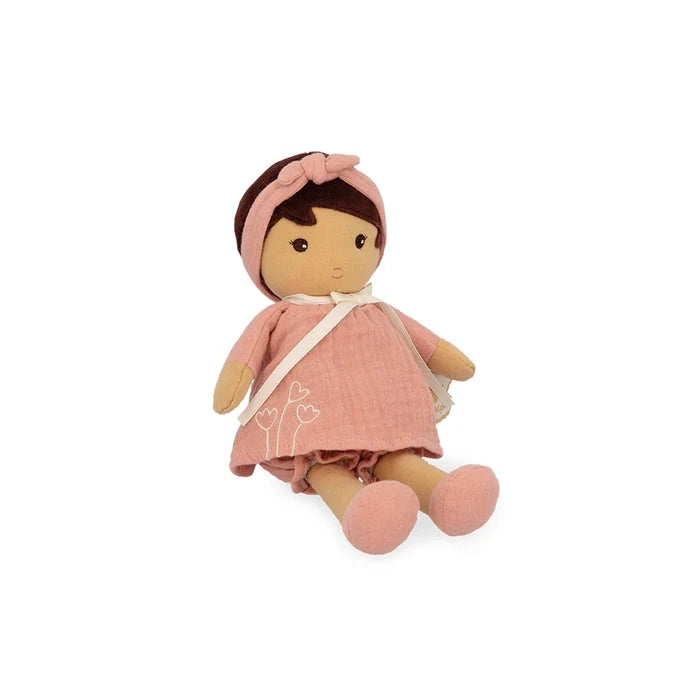 Tendresse Amandine Baby Doll by Janod — 9.8 in Soft Doll from Birth