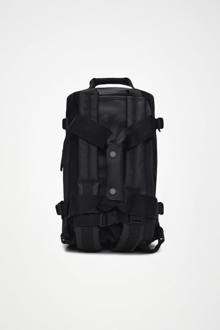 RAINS Texel Duffel Bag Mini Black 19L H24 x D24 x W39 cm Duffel