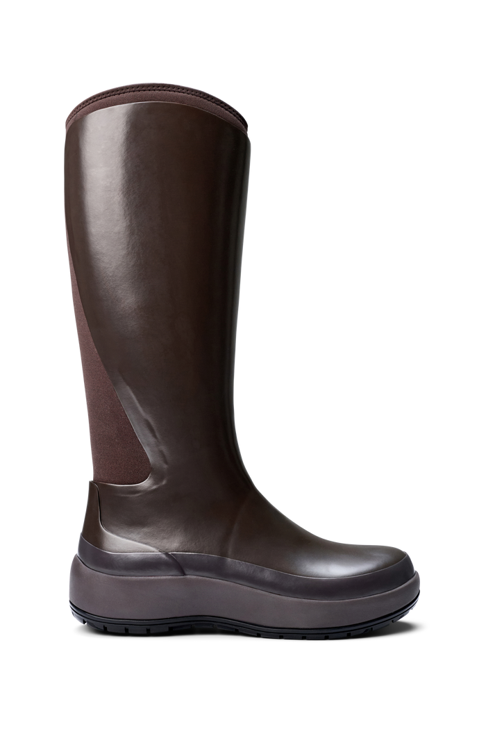 RAINS The Dry Boot W High Bark Gloss Boot