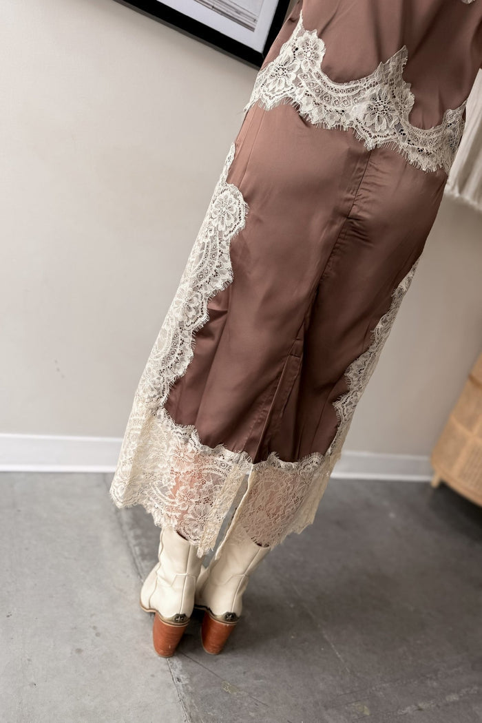The Last Dance Satin Cami & Skirt Set