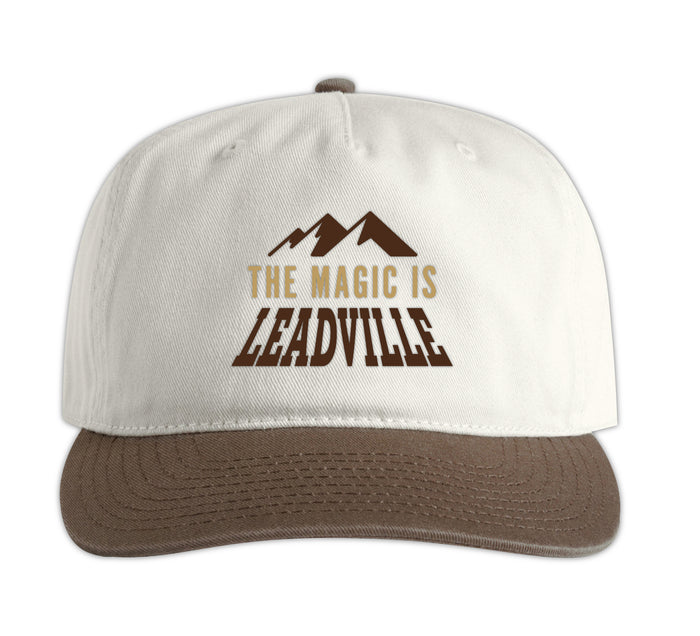 "The Magic is Leadville" Flat Brim Hat