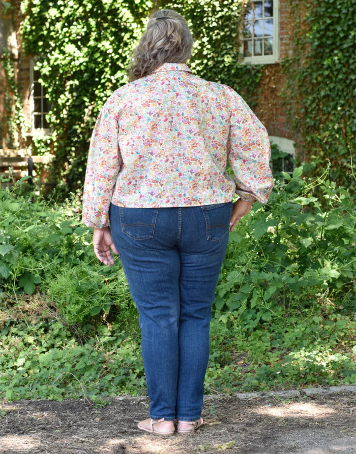 The Pleated Blouse Sewing Pattern, The Avid Seamstress