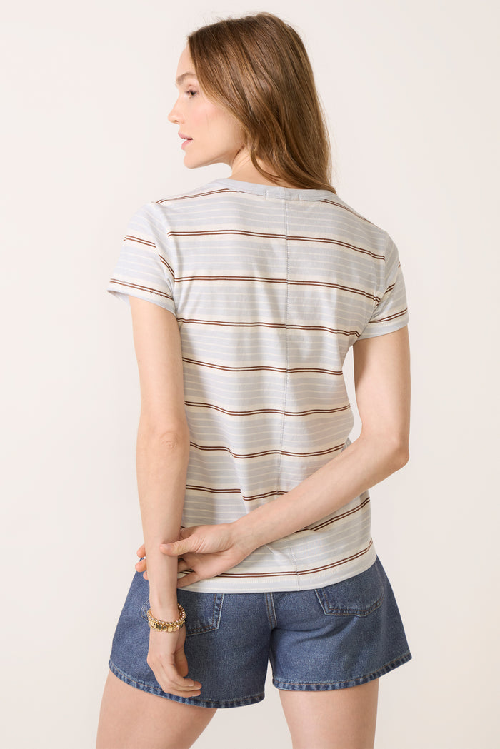 The Slub Stripe Tee
