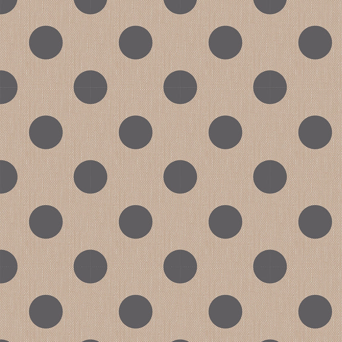 Tilda Chambray Quilting Cotton Fabric with Polka Dots - Sold by the Metre
