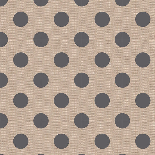 Tilda Chambray Quilting Cotton Fabric with Polka Dots - Sold by the Metre