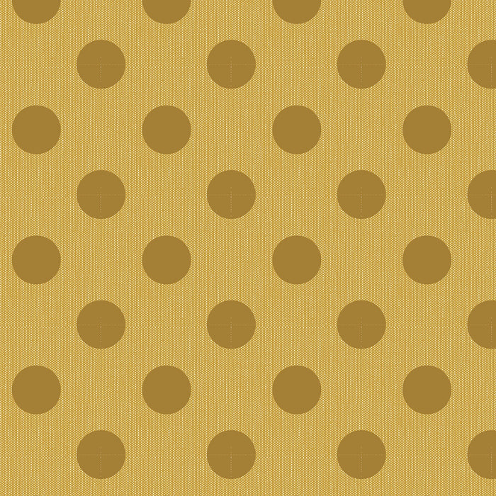 Tilda Chambray Quilting Cotton Fabric with Polka Dots - Sold by the Metre