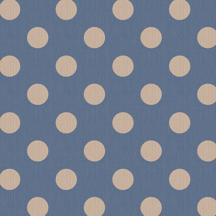 Tilda Chambray Quilting Cotton Fabric with Polka Dots - Sold by the Metre