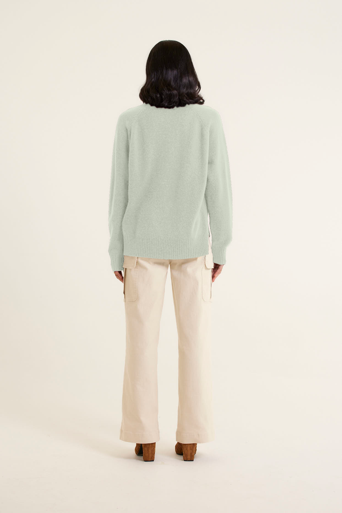 Toastie Merino Cashmere Polo In Early Spring