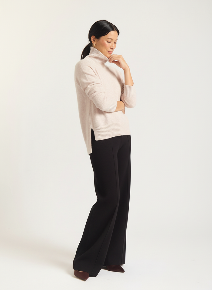 Toastie Merino Cashmere Polo In Porridge