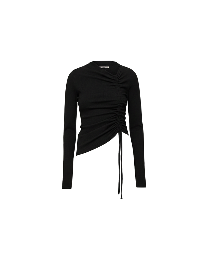 TOBY KNIT LONG SLEEVE BLACK
