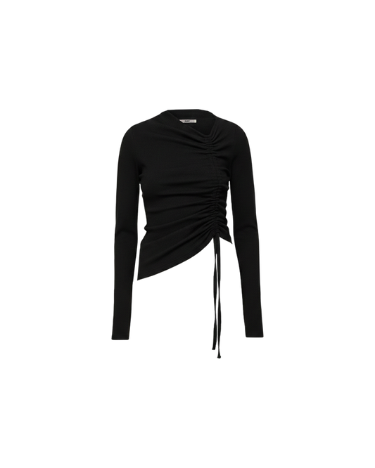 TOBY KNIT LONG SLEEVE BLACK