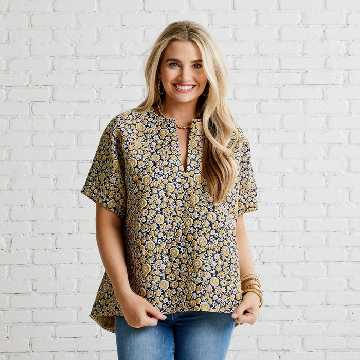 TOP BETSY JACQUARD