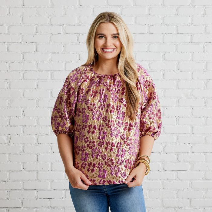 TOP CAMI JACQUARD (3 Colors)