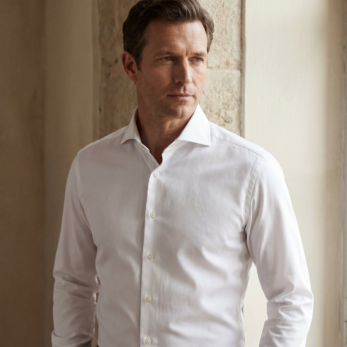 Traveller Dress Shirt, worn — Emanuel Berg