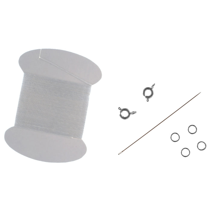 Trimits: Findings- Bead Threading Set Gold or Silver - jewellery finding