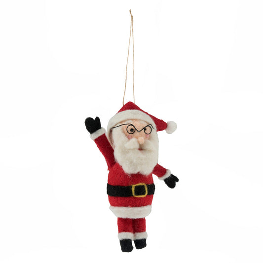 Trimits Needle Felting Kit Christmas Santa, 4.5x11.5cm, Includes Wool, Felting Needle, Polystyrene Shapes, and Instructions