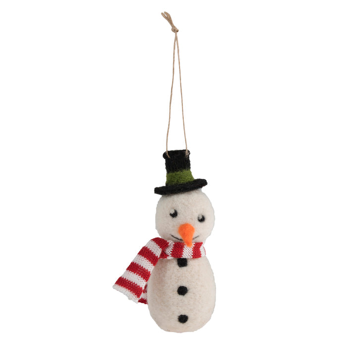 Trimits Needle Felting Kit Christmas Snowman, 4.5x11.5cm, Includes Wool, Felting Needle, Polystyrene Shapes, and Instructions