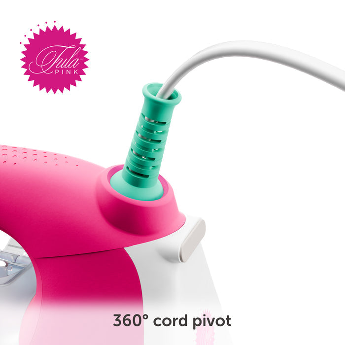 Tula Pink x Oliso TG1600 Pro Plus Smart Iron – iTouch Auto‑Lift, Diamond Ceramic Soleplate (UK)