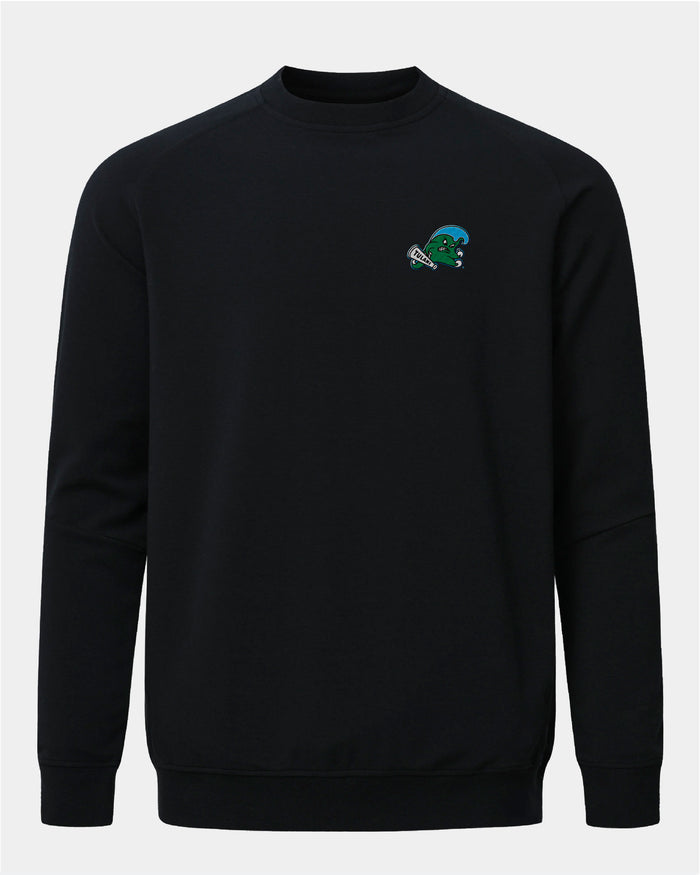 Tulane Meridian Black Crewneck