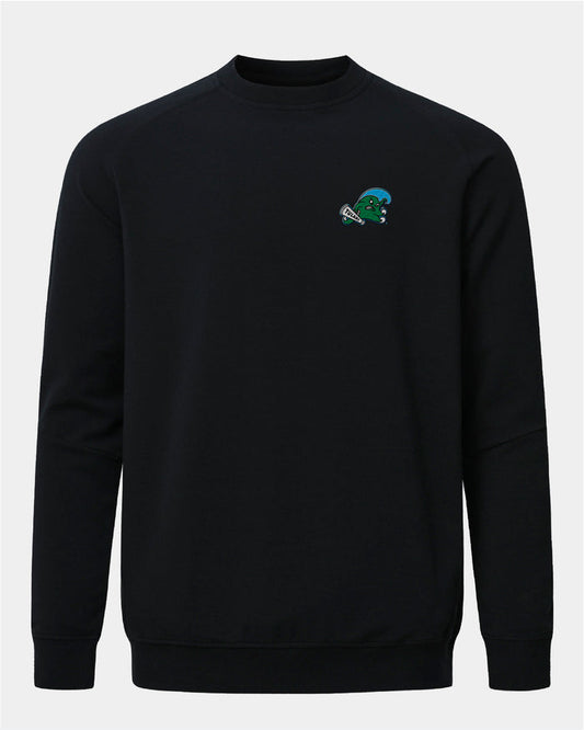 Tulane Meridian Black Crewneck