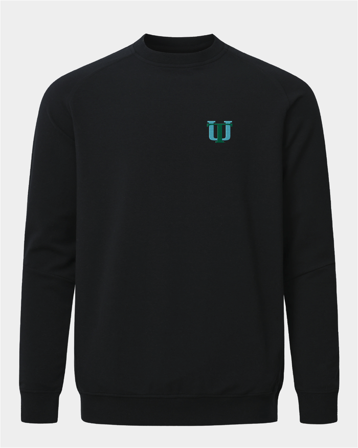 Tulane Meridian Black Crewneck