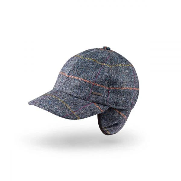 Denim with Colorful Overcheck - John Hanly / Small