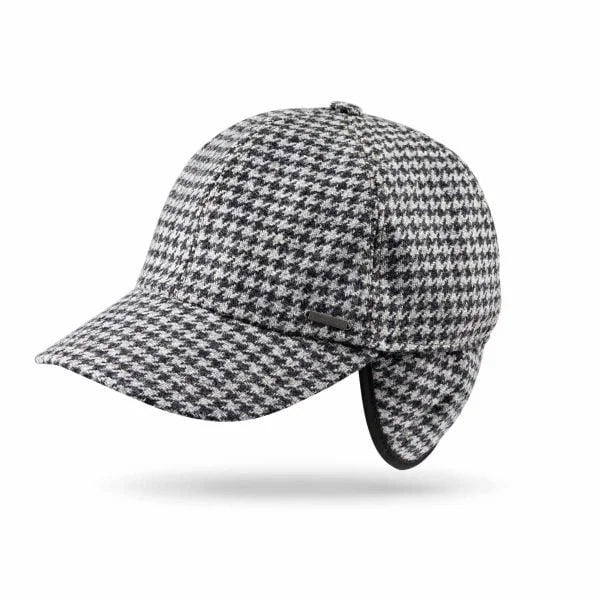 Grey and Charcoal Houndstooth - John Hanly / Small