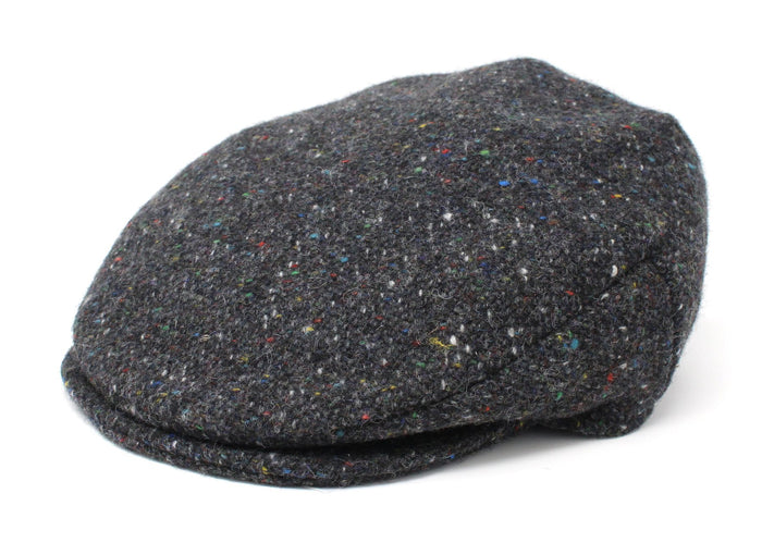 Dark Grey Charcoal Fleck Salt and Pepper - Irish Tweed / Small