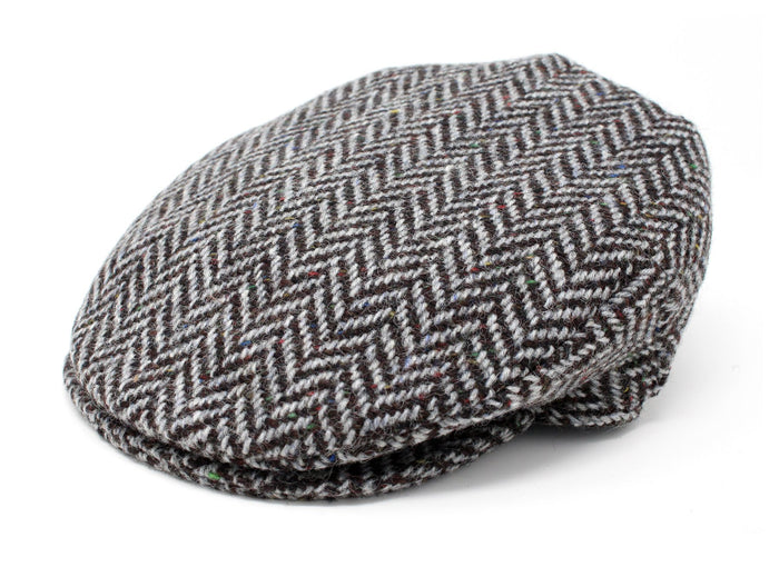 Granite Grey Herringbone - Irish Tweed / Small