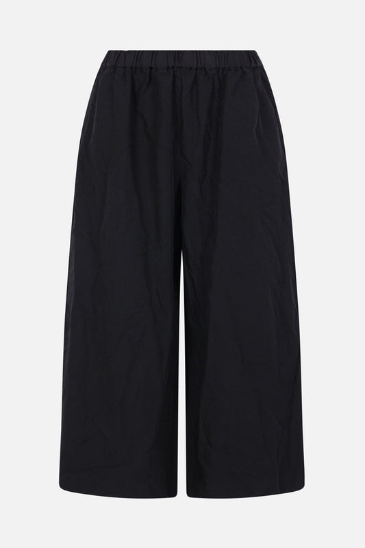 twill culotte trousers