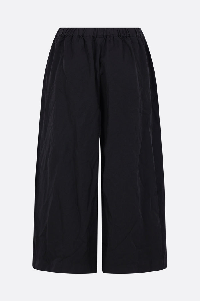 twill culotte trousers