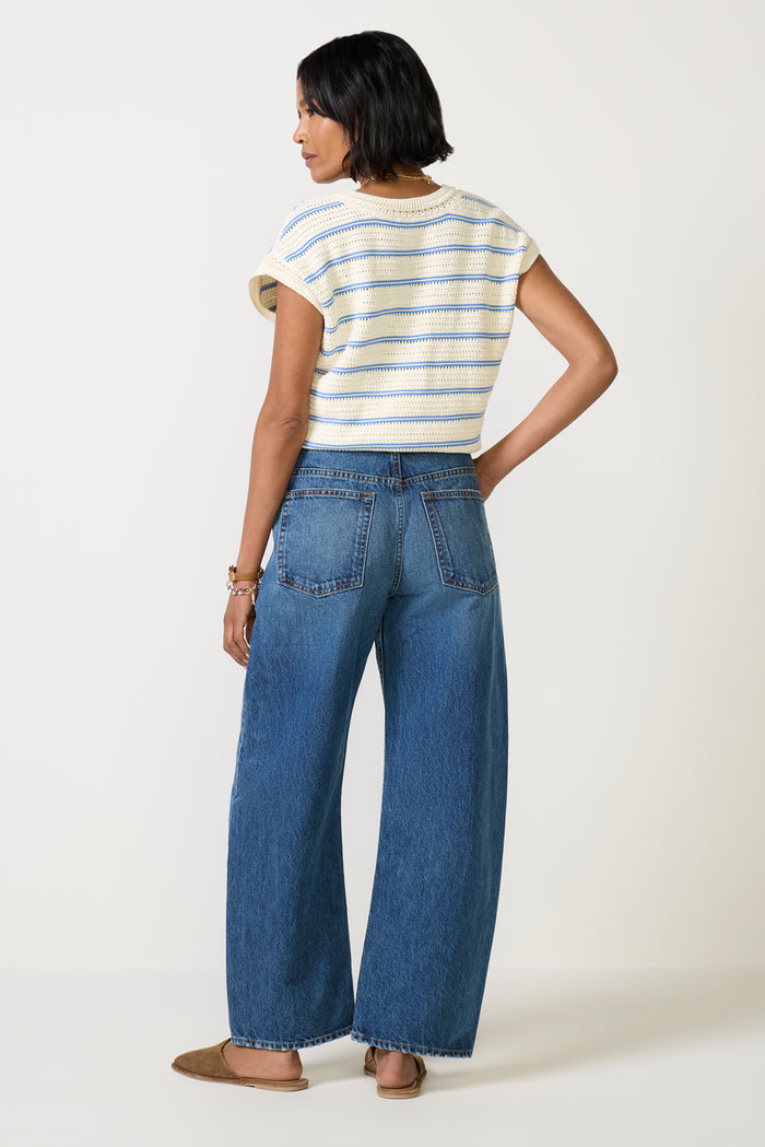 Twisted Barrel Jean