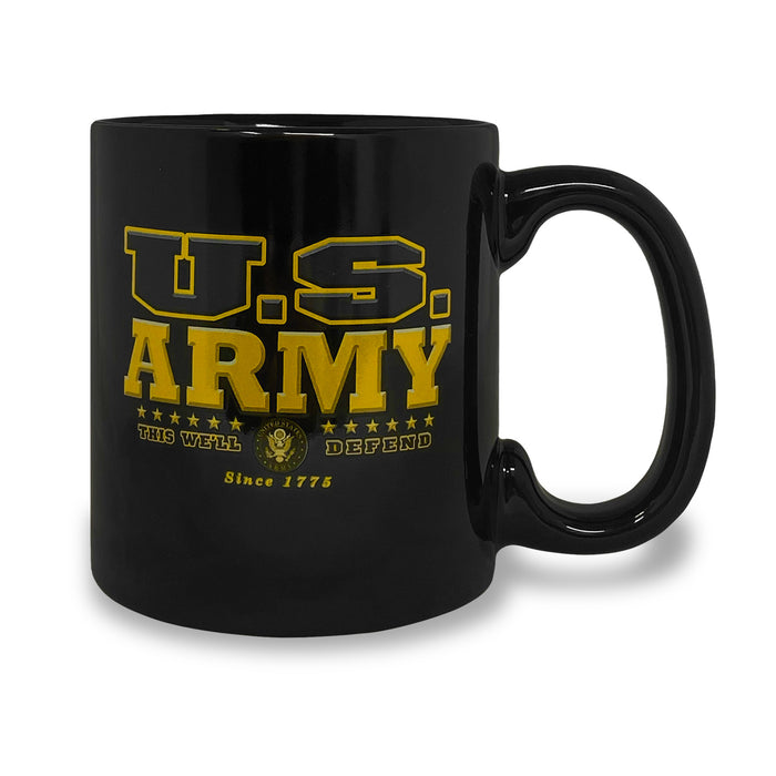 U.S. Army This We'll Defend 17oz Mug (Black)