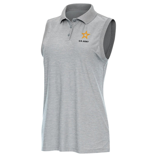 U.S. Army Women's Recap Sleeveless Polo (Skyscraper Heather)*