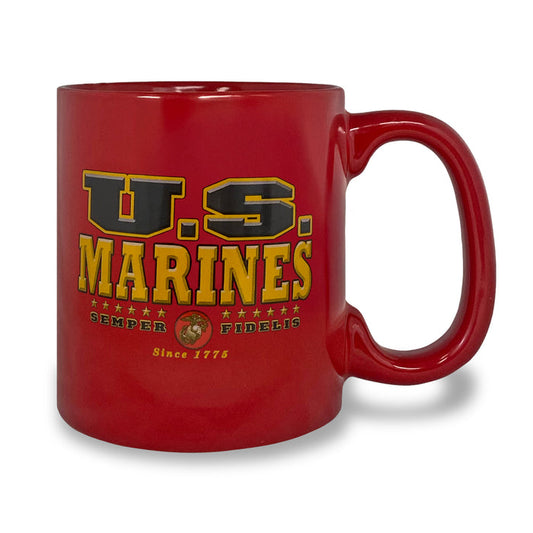 U.S. Marines Semper Fidelis 17oz Mug (Red)