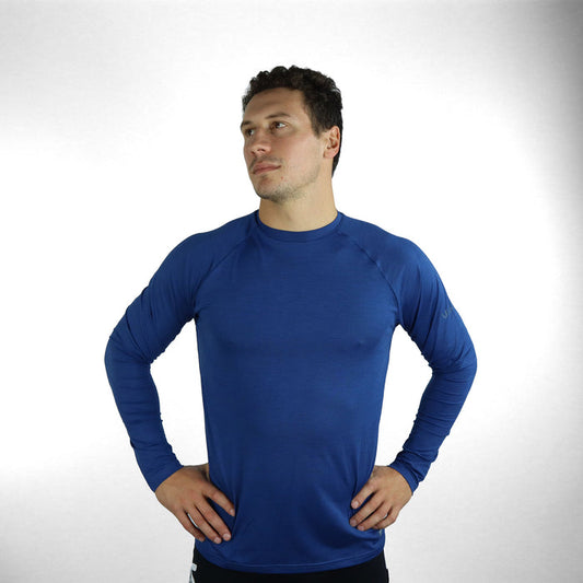 UV Ocean Tech Long Sleeve Tee - Navy